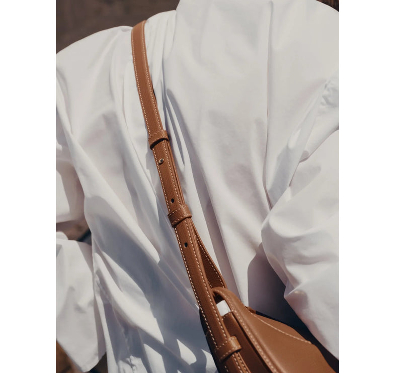 Polène Women's Numéro Dix Edition Textured Camel