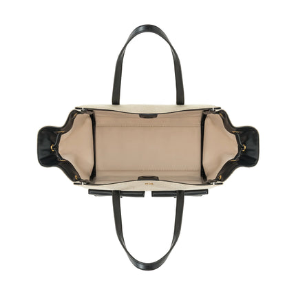 JW PEI Women's Linda Tote Bag Black Canvas