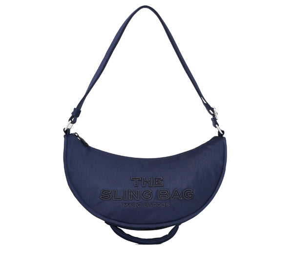 Marc Jacobs Women's The Puffy Nylon Sling Bag Blue Sea