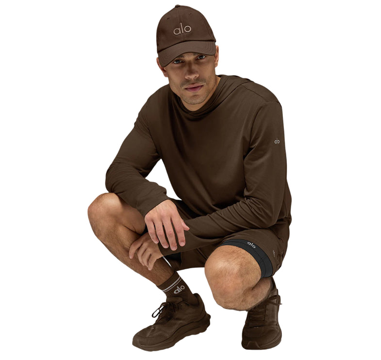 alo Unisex Performance Off-Duty Cap Espresso