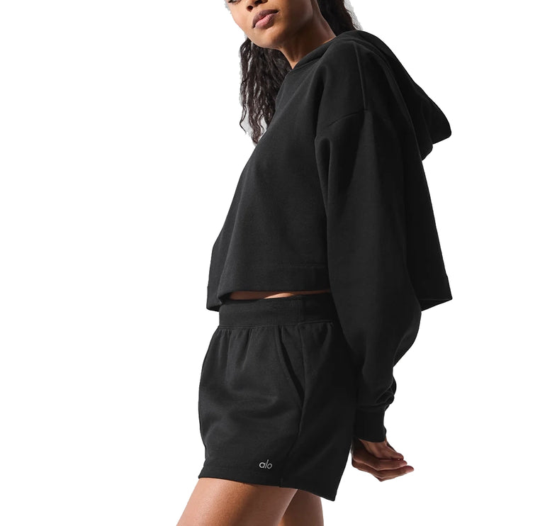 alo Women's Bae Hoodie Black