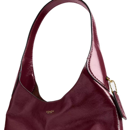 Coach Women's Brooklyn Shoulder Bag 28 Brass/Dark Cherry