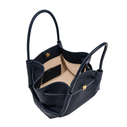 JW PEI Women's Hana Medium Tote Bag Navy Blue