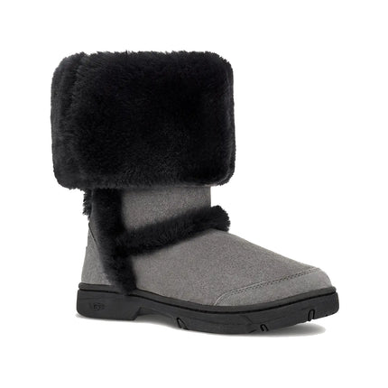 UGG Women's Sunburst Tall Grey/Black