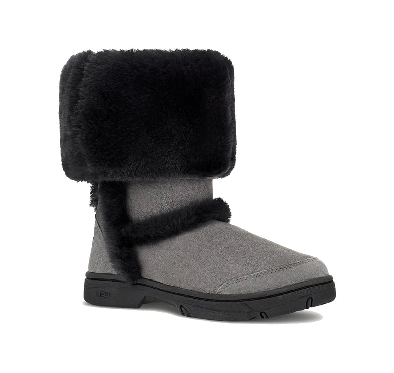 UGG Women's Sunburst Tall Grey/Black