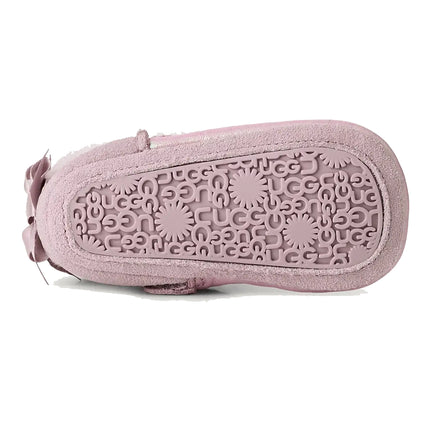 UGG Baby Bailey Bow Frosted Lavender Smoke