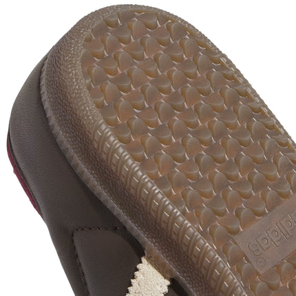 Adidas Women's Samba OG Shoes Brown/Warm Vanilla/Maroon KI8139