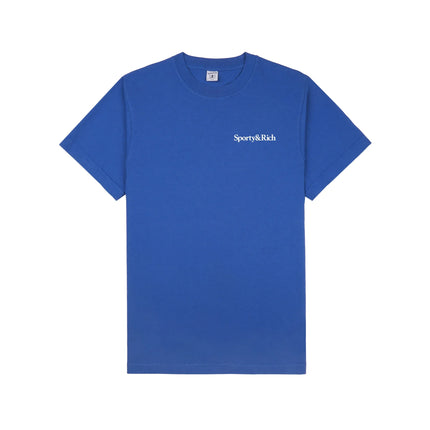Sporty & Rich Women's Health is Wealth T-Shirt Team Blue/White