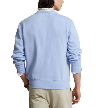 Polo Ralph Lauren Men's Polo Bear Fleece Sweatshirt Austin Blue - Hemen Kargoda