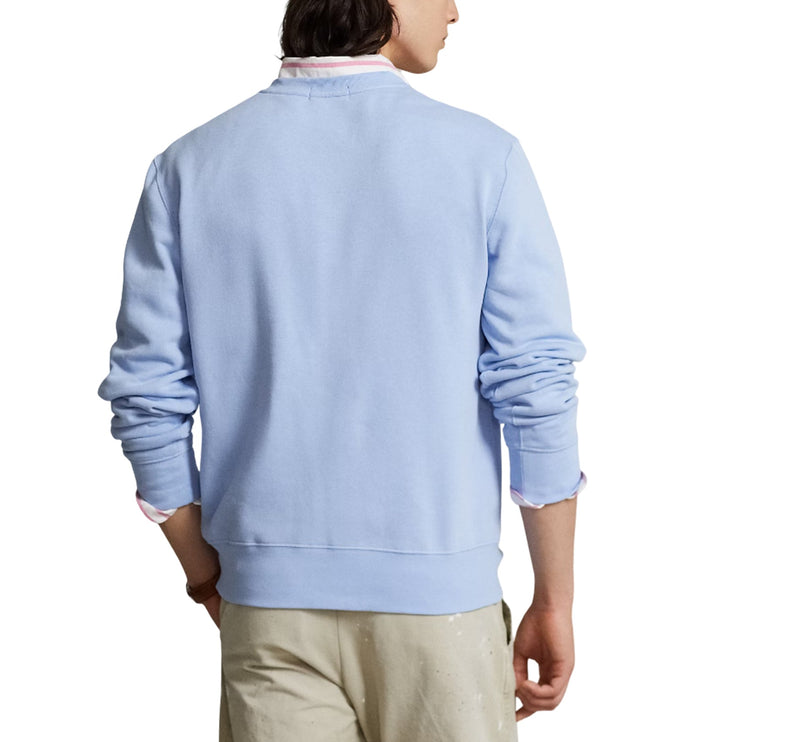 Polo Ralph Lauren Men's Polo Bear Fleece Sweatshirt Austin Blue - Hemen Kargoda