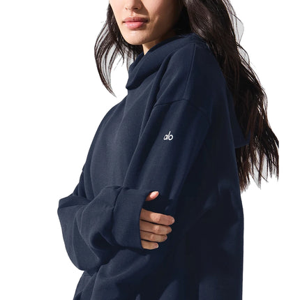 alo Women's Chill Hoodie Navy