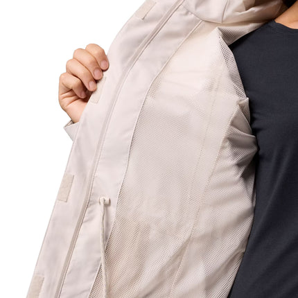 Columbia Women's Hikebound II Long Rain Jacket Dark Stone