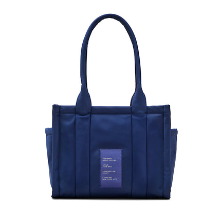 Marc Jacobs Women's The Puffy Nylon Medium Tote Bag Blue Sea