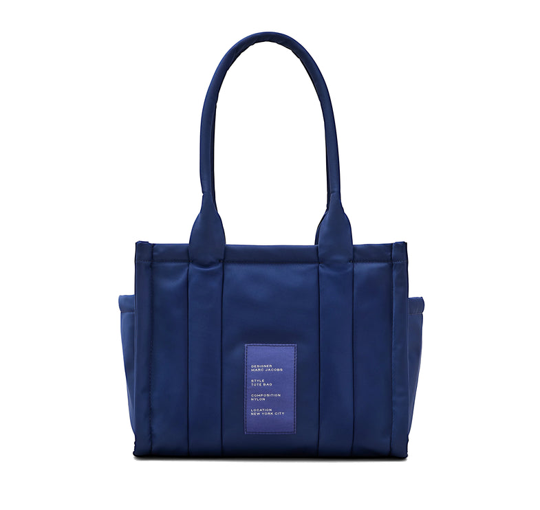 Marc Jacobs Women's The Puffy Nylon Medium Tote Bag Blue Sea