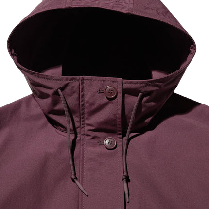 Uniqlo Women's Utility Cotton Blend Parka 19 Wine