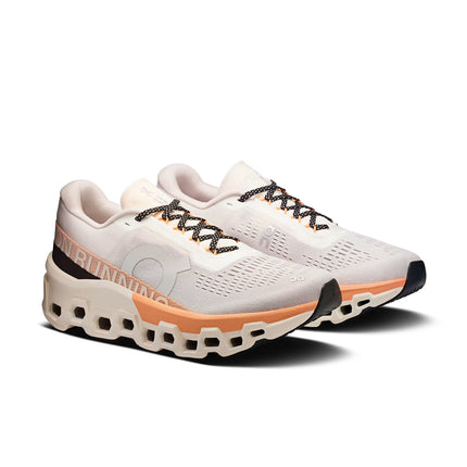 ON Women's Cloudmonster 2 Ivory/Tangerine