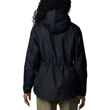 Columbia Women's Sweet Creek II Lined Rain Jacket Black