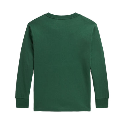 Polo Ralph Lauren Boy's Cotton Jersey Long-Sleeve Tee Verano Green