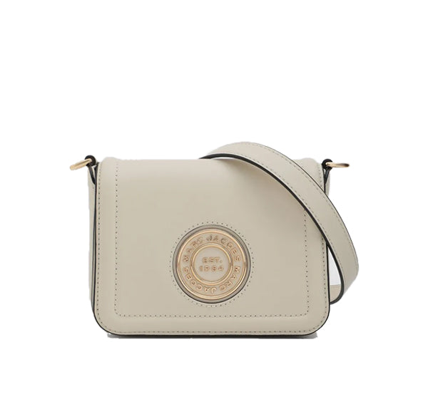 Marc Jacobs Women's Insignia Mini Messenger Bag Gold/Marshmallow