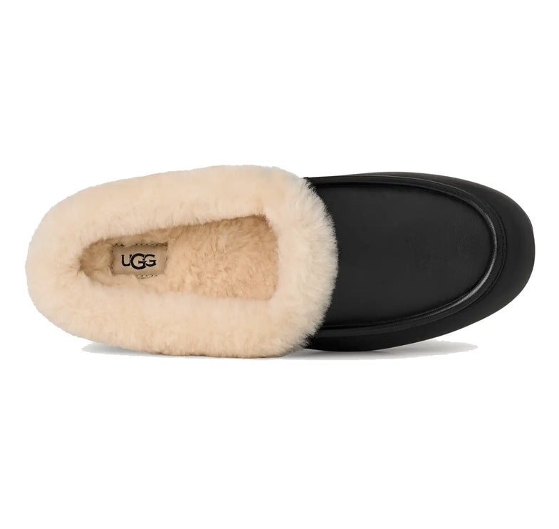 UGG Women's Ansley Mule LTHR Black