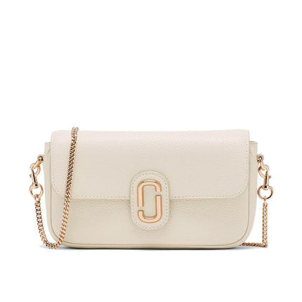 Marc Jacobs Women's The Pebble J Marc Mini Bag Cloud White