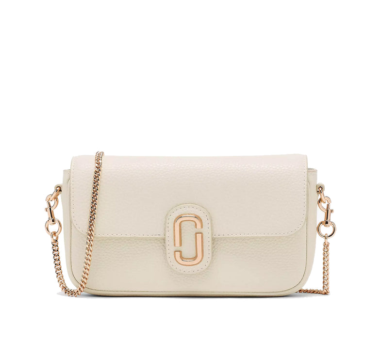 Marc Jacobs Women's The Pebble J Marc Mini Bag Cloud White