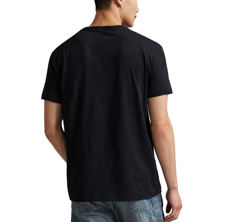 Polo Ralph Lauren Men's Classic Fit Polo Bear Jersey T-Shirt Polo Black