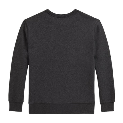 Polo Ralph Lauren Boy's Polo Bear Heathered Fleece Sweatshirt Windsor Heather