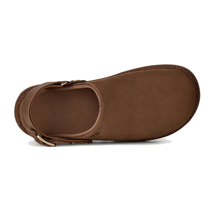 UGG Women's Goldenstar Villa Clog Dark Chestnut