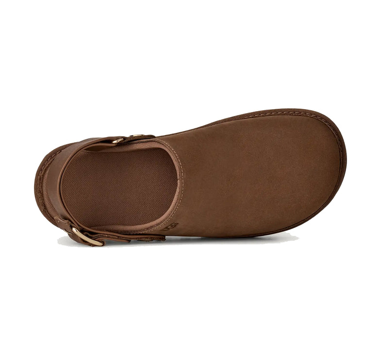 UGG Women's Goldenstar Villa Clog Dark Chestnut