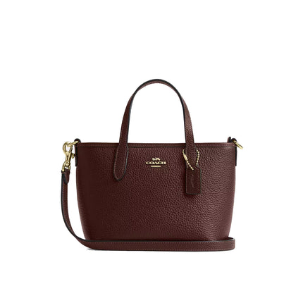 Coach Women's City Mini Tote Bag Gold/Maple