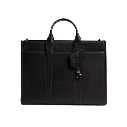 Coach Unisex Wesley Tote Black