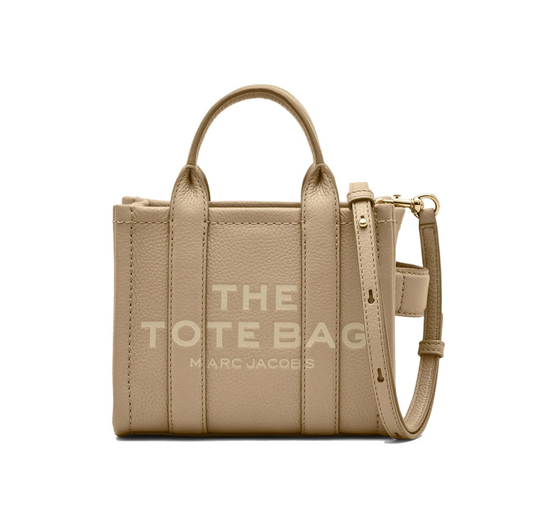 Marc Jacobs Women's The Leather Crossbody Tote Bag Camel