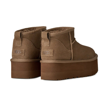 UGG Women's Classic Ultra Mini Platform Light Bronze