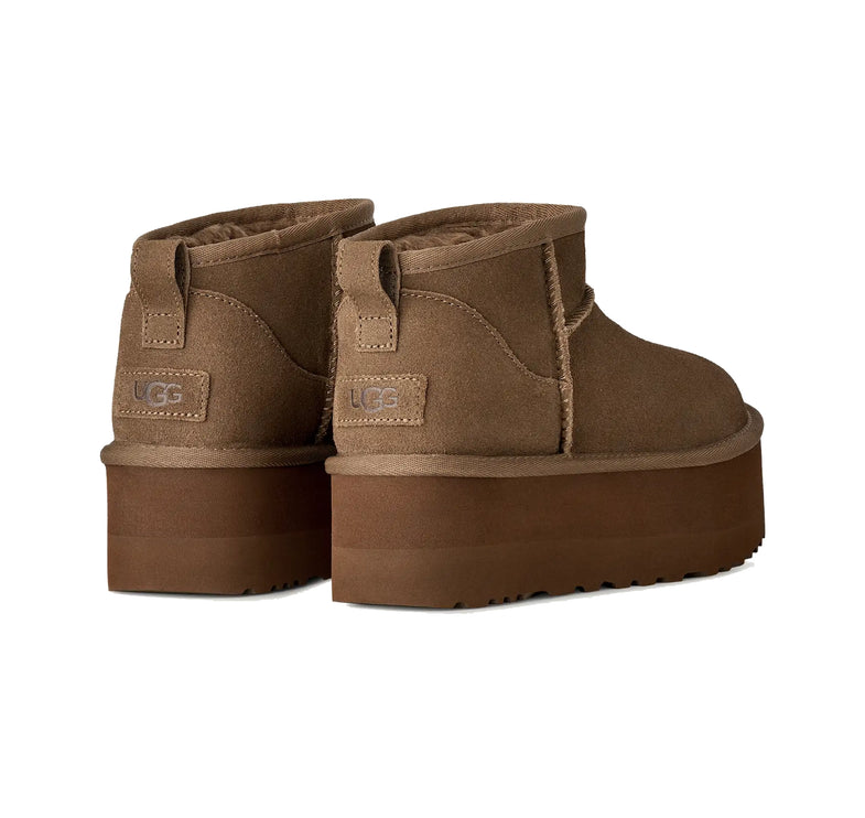 UGG Women's Classic Ultra Mini Platform Light Bronze