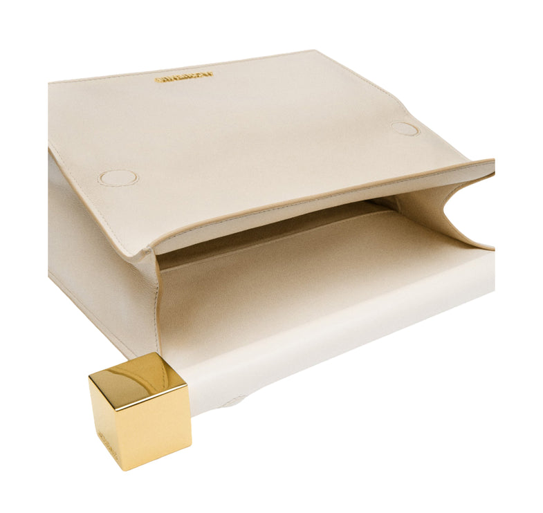 Jacquemus Women's The Rond Carré Clutch Light Ivory