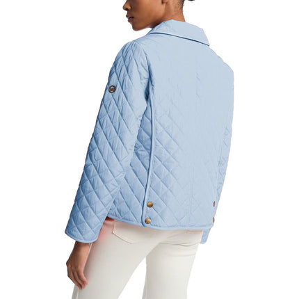 Michael Kors Women's Quilted Jacket Shoreblue