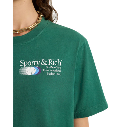 Sporty & Rich Women's Invitational T-Shirt Alpine
