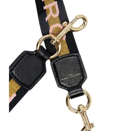 Marc Jacobs The Logo Webbing Strap Slim New Pink Multi - Hemen Kargoda