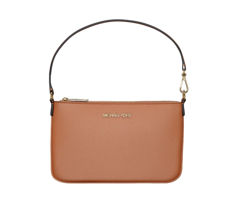 Michael Kors Women's Jet Set Small Pebbled Leather Convertible Wristlet Luggage