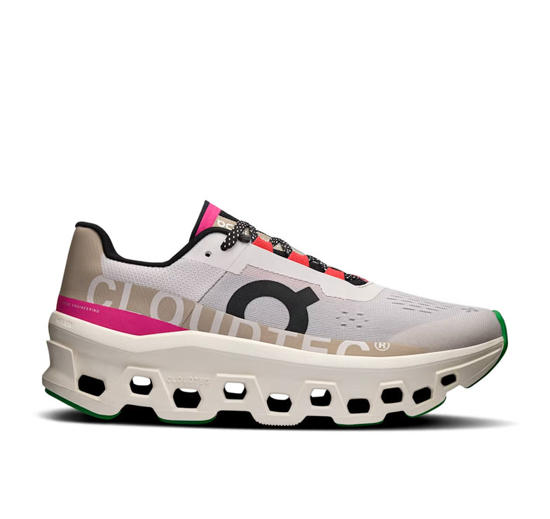 ON Women's Cloudmonster Silver/Ivory