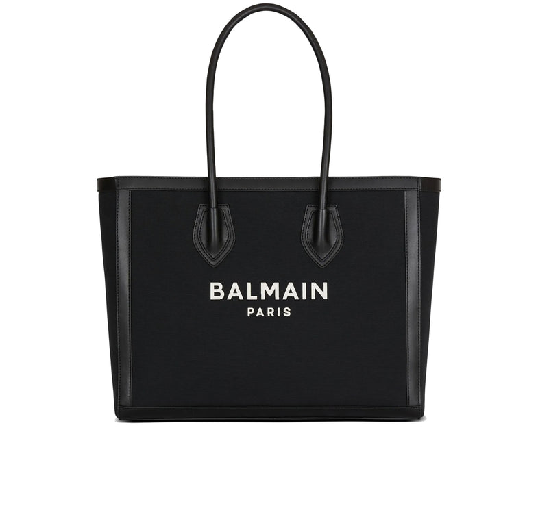 Balmain Women's B-Army Tote Bag with Logo Black