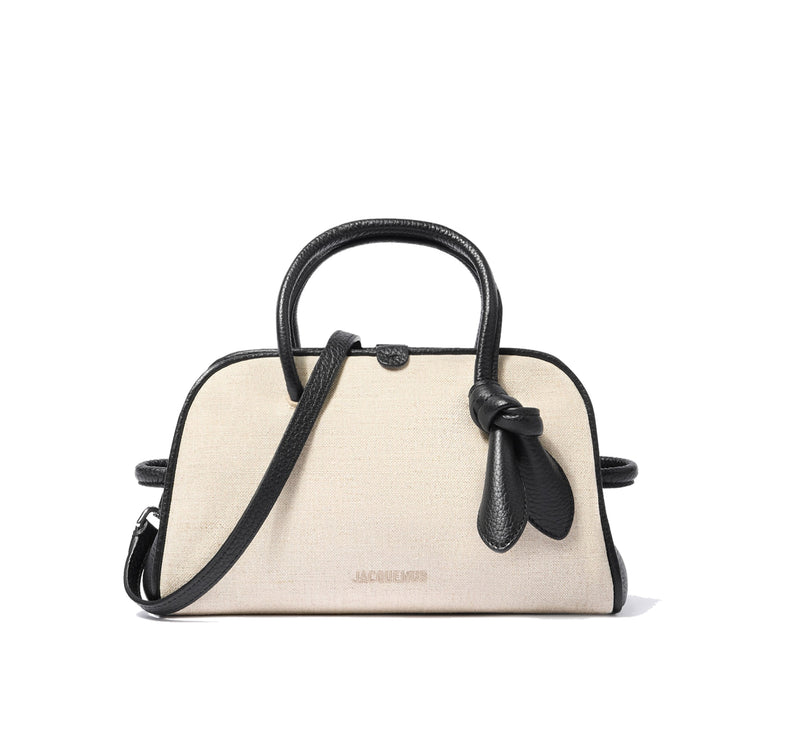 Jacquemus Women's The Small Turismo Light Greige/Black