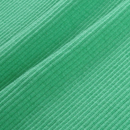 Sporty & Rich Women's SRHWC Ribbed Tank Verde/White