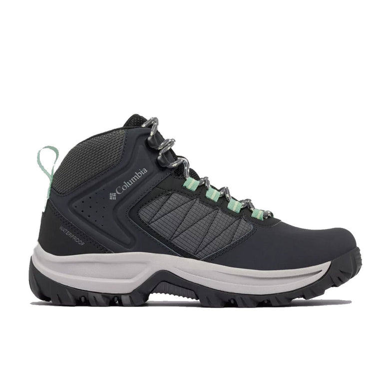 Columbia Women's Transverse Hike Waterproof Shoe Black/Sage Leaf