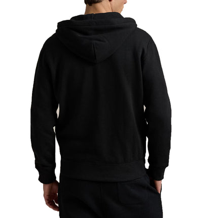 Polo Ralph Lauren Men's Fleece Full-Zip Hoodie Polo Black