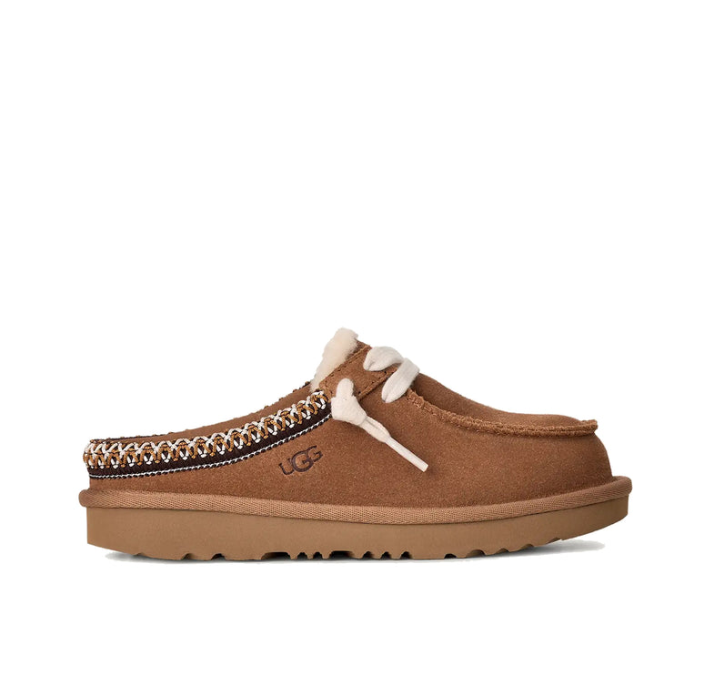 UGG Big Kids' Tasman Mule Chestnut