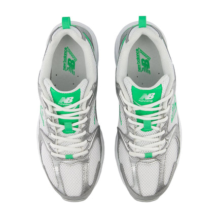 New Balance 530 Silver Metallic/Green Apple U530APL