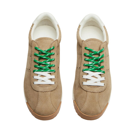 Steve Madden Women's MIRAGE Tan Suede Low-Top Sneakers Tan