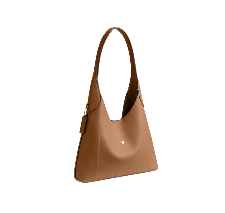 Coach Women's Brooklyn Shoulder Bag 28 Brass/Honey Brown